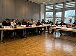 Gemeinsamer Austausch zur Feuerwehrjugendarbeit