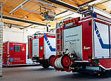 Fahrzeughalle Feuerwehr