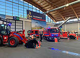 Der Messestand der Feuerwehr Friedrichshafen bei der IBO 2021