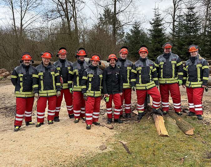 Teilnehmer vom 25.03.2026 am Lehrgang "Holz in Spannung"